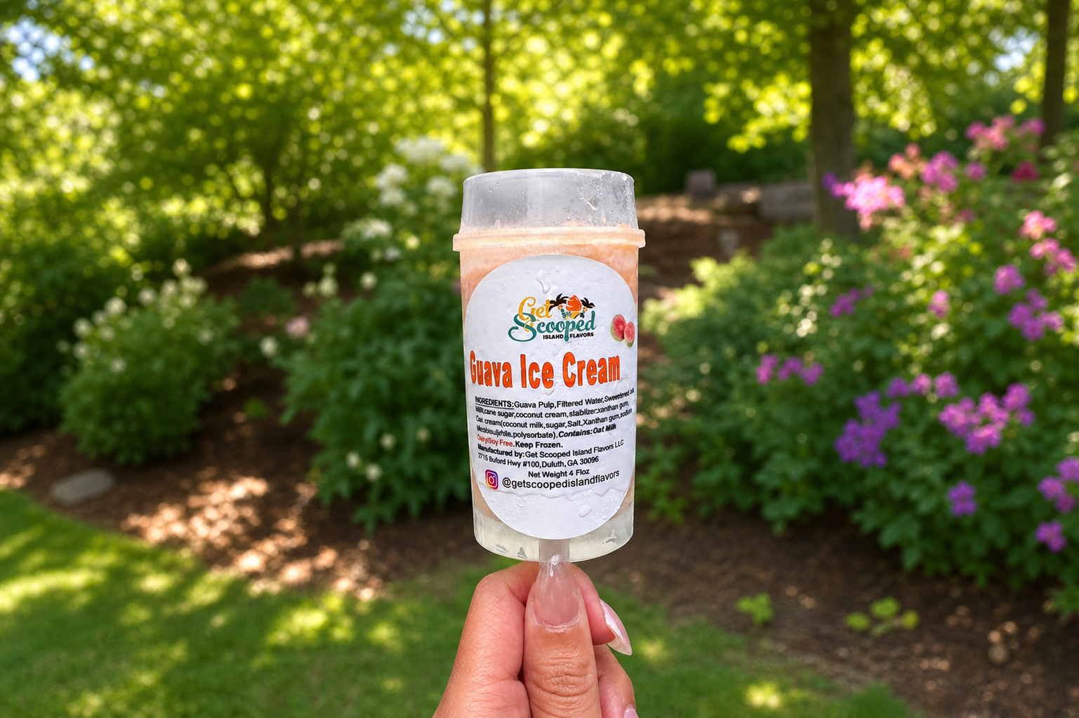 Get Scooped Island Flavors ice cream push pop